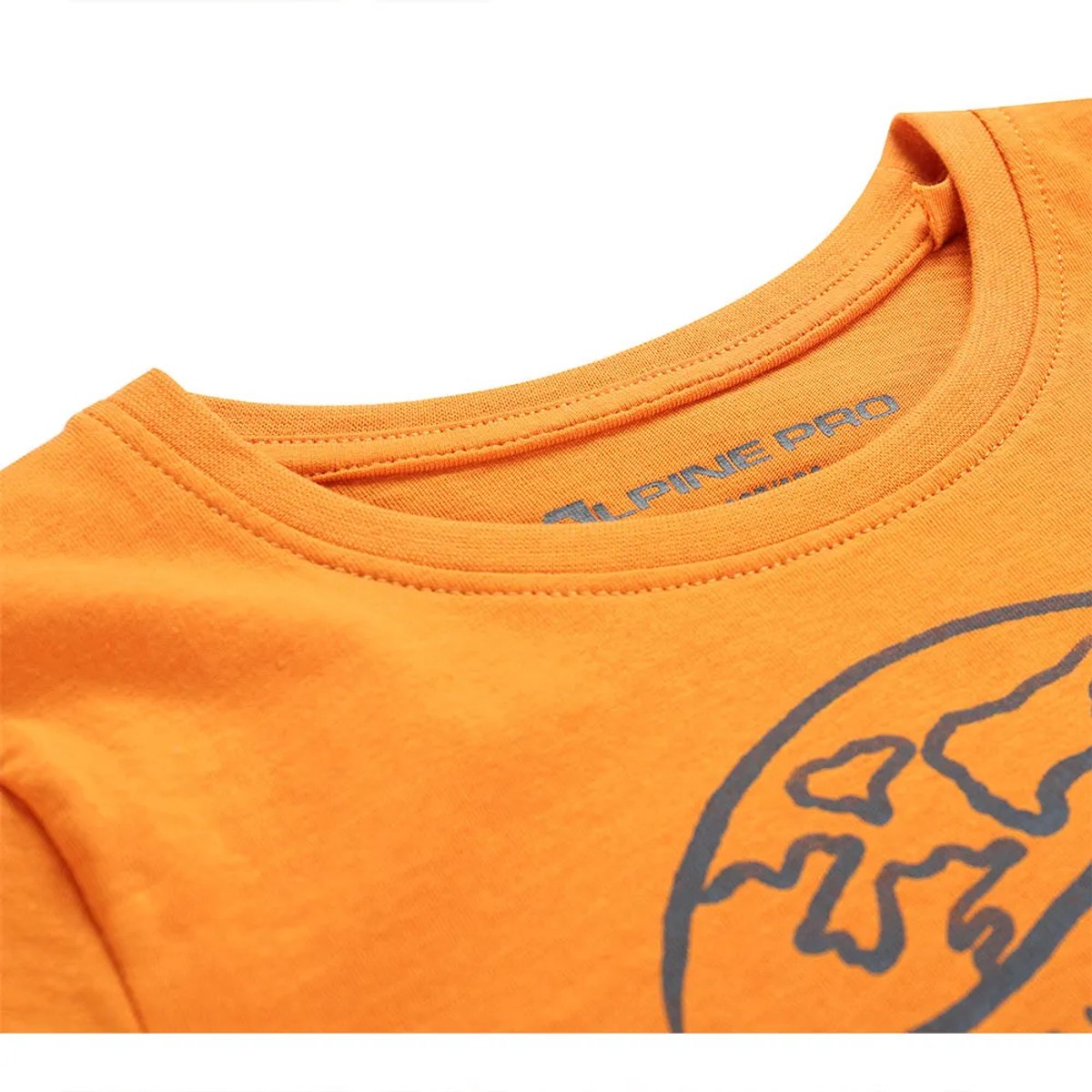 Alpine Pro Ecomo 2 T-shirt Met Korte Mouwen 128- cm Jongen Autumn Maple Variation Pc