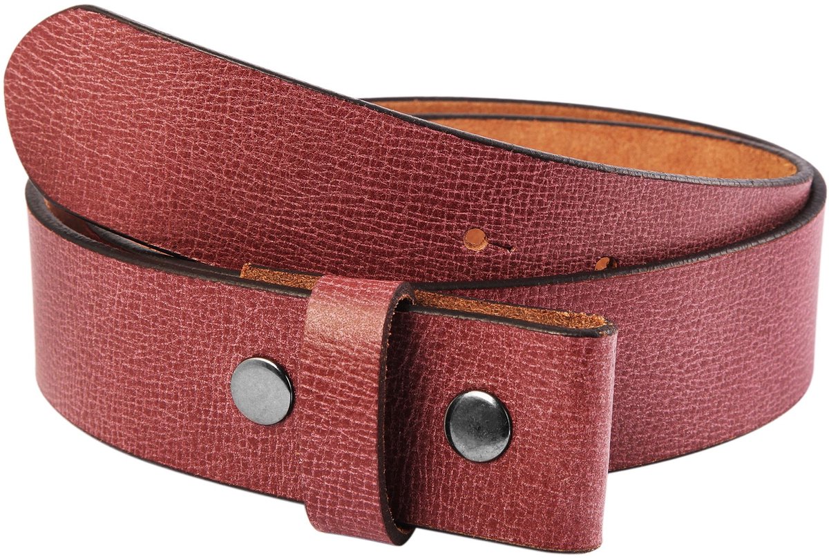 Leonardo Verrelli Leonardo Verrelli damesriem LV0048 80 cm - 115 cm (taille), echt leer oudroze,