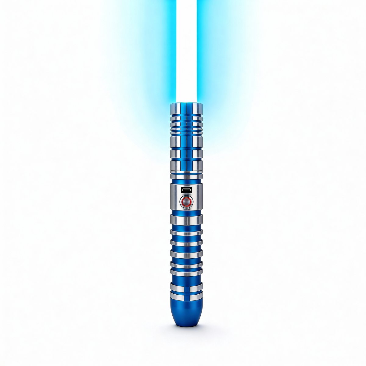 JAXY XRGB3.0 Lightsaber - "Unique" - Aluminium Lichtzwaard met App & Bluetooth - Heavy Dueling & Smooth Swing - 12W - Blauw