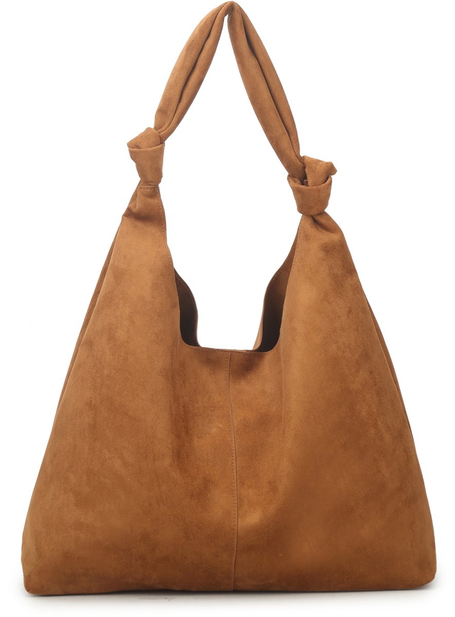 Giuliano kunstlederen suede schoudertas Saele - Dames - Camel