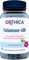 Orthica Foliumzuur-400 - voor en tijdens zwangerschap - 90 vegacapsules