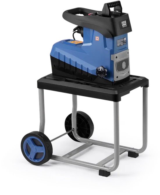 Stille Elektrische Hakselaar 2800W - Tuinhakselaar / Houtversnipperaar voor 45 mm Takken van Powerplus — afbeelding 5