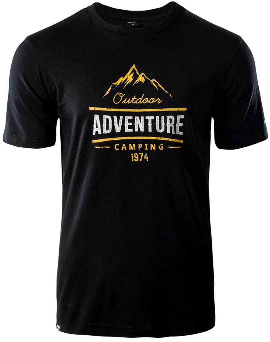 Hi-tec Lore T-shirt Met Korte Mouwen Man Zwart