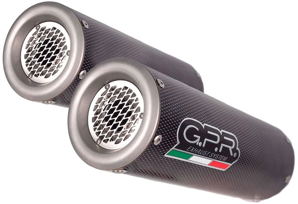 Gpr Exhaust Systems M3 Poppy Kawasaki Zzr 1400 06-07 Ref:k.86.m3.pp Stainless Steel Slip On Gehomologeerde Uitlaatdemper Zilver Homologated