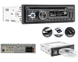 ESSGOO Autoradio met CD speler - Bluetooth - MP3-speler - USB AUX Bluetooth - Handsfree bellen - FM Radio - enkel 1 DIN
