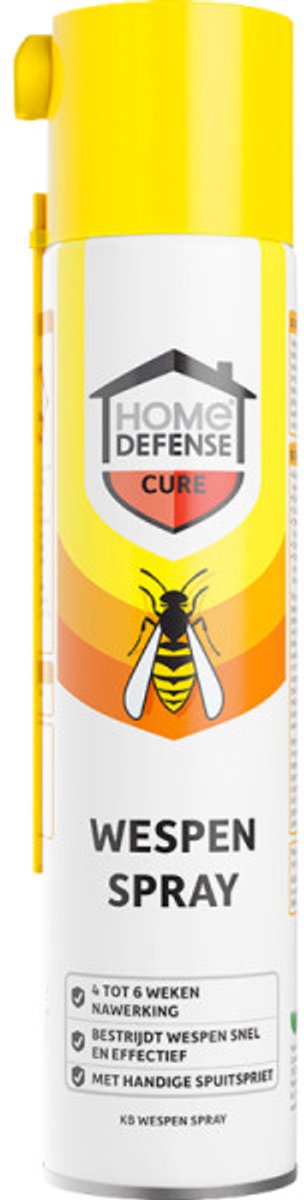 Home Defense - Wespenspray 400ml - Insectenspray - Wespenbestrijding - Effectieve wespenverdelger - Wespenverjager