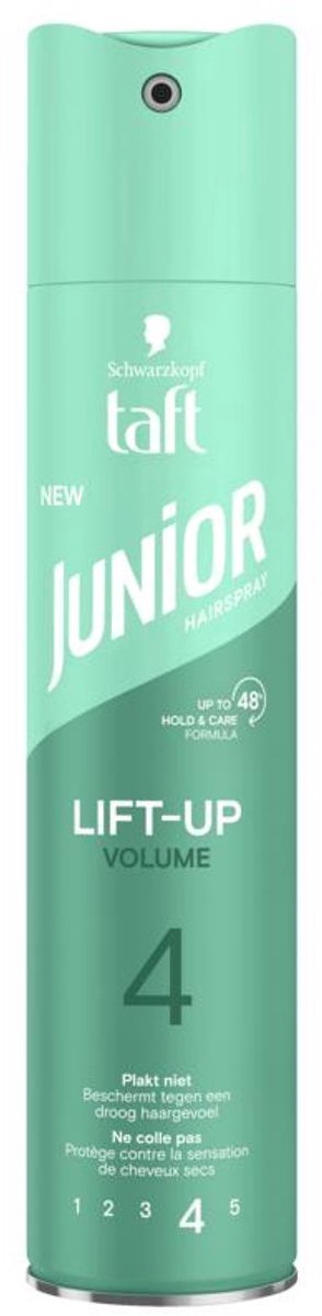 Taft Junior Lift-Up Volume 4 Haarspray – 250 ml
