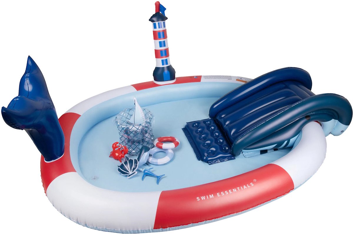 Kinderzwembad 210cm adventure whale