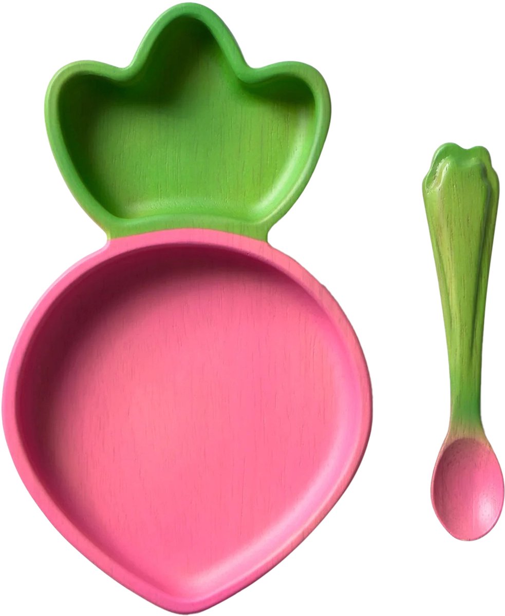 Oli & Carol Ramona The Radish Plate Set