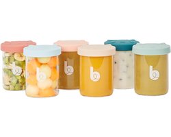 Babymoov Isy Bewaarbakjes - 6 Stuks