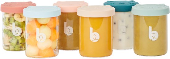 BabyMoov Pots conservation en verre ISY BOWLS
