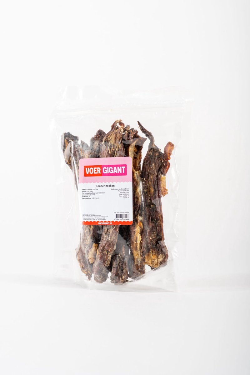 Voergigant - Eendennekken - 200 g