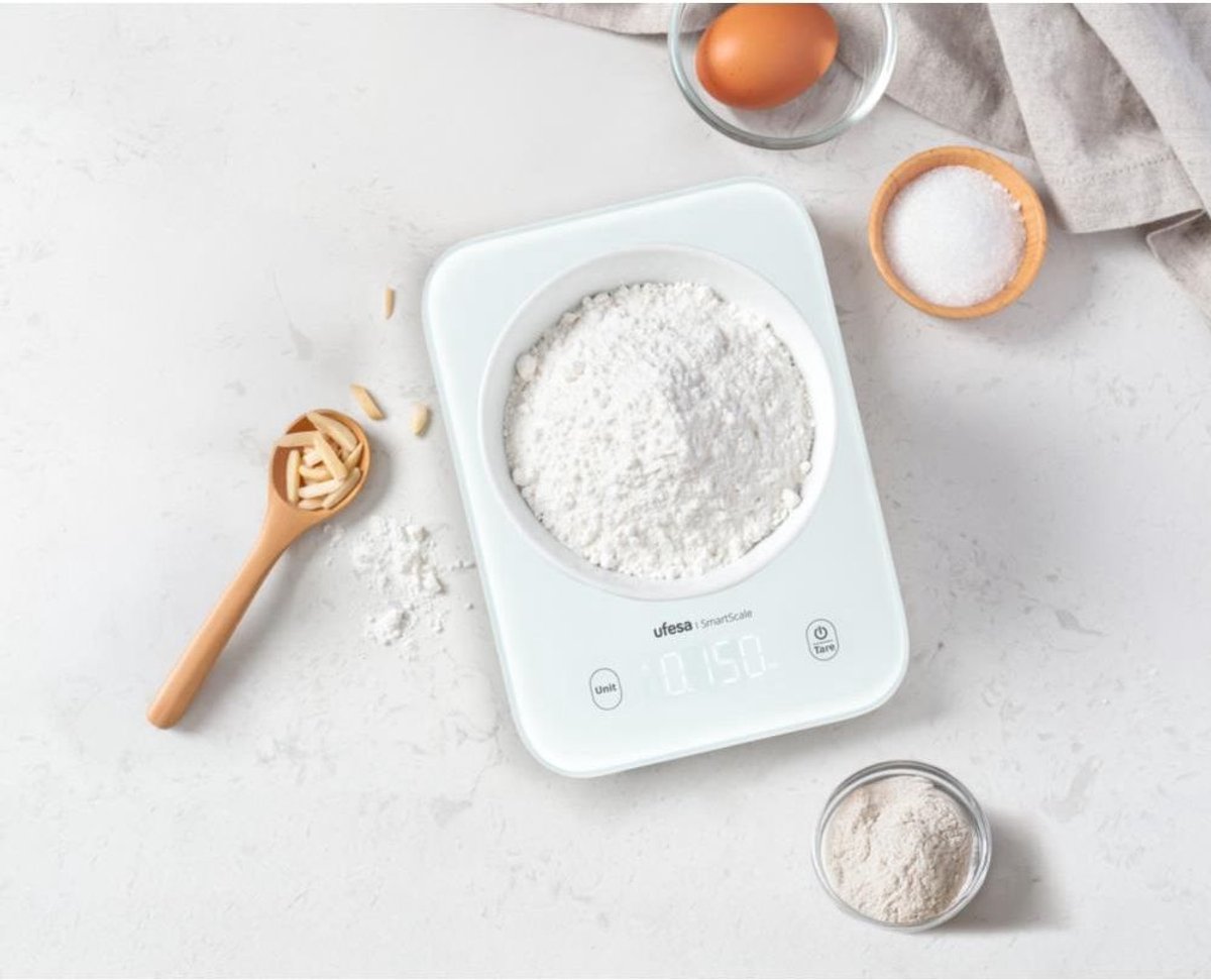 Ufesa Smartscale 73106092 keukenweegschaal Transparant 5 kg