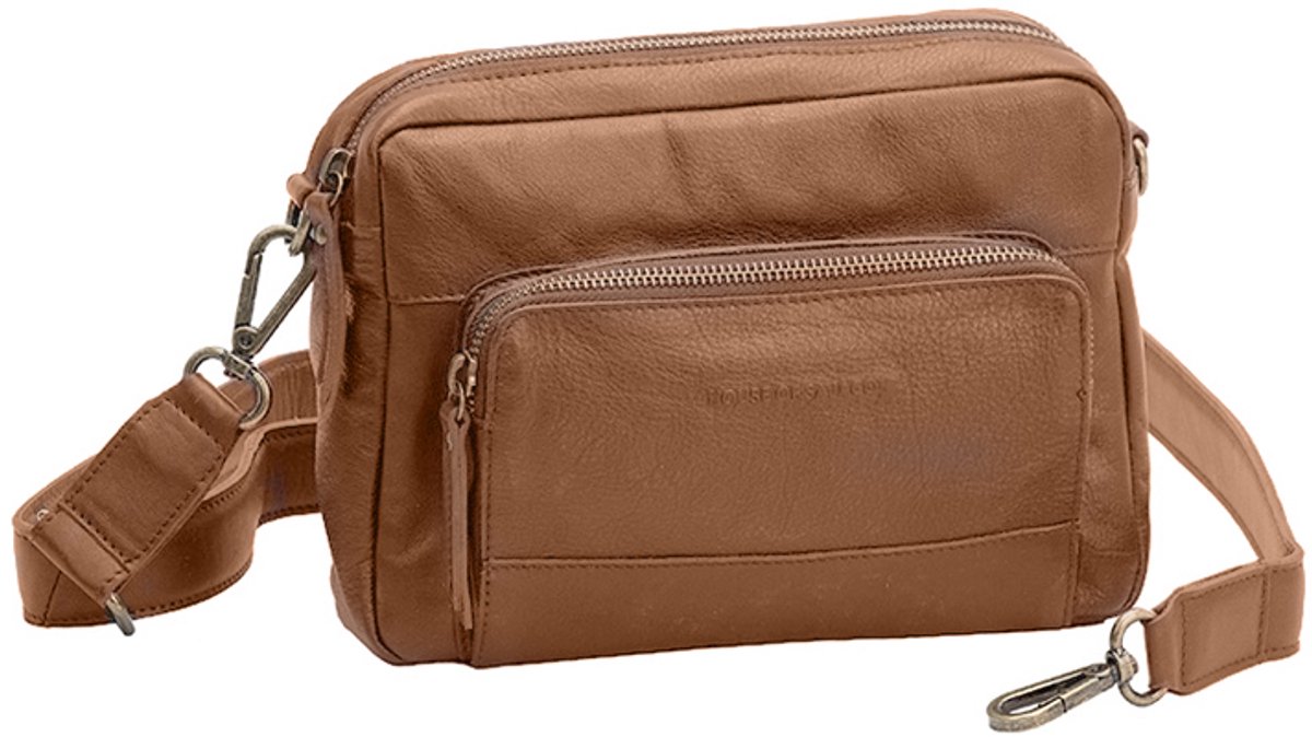 House of Sajaco Molde Crossbodytas Kleine Dames - Leer - Bruin