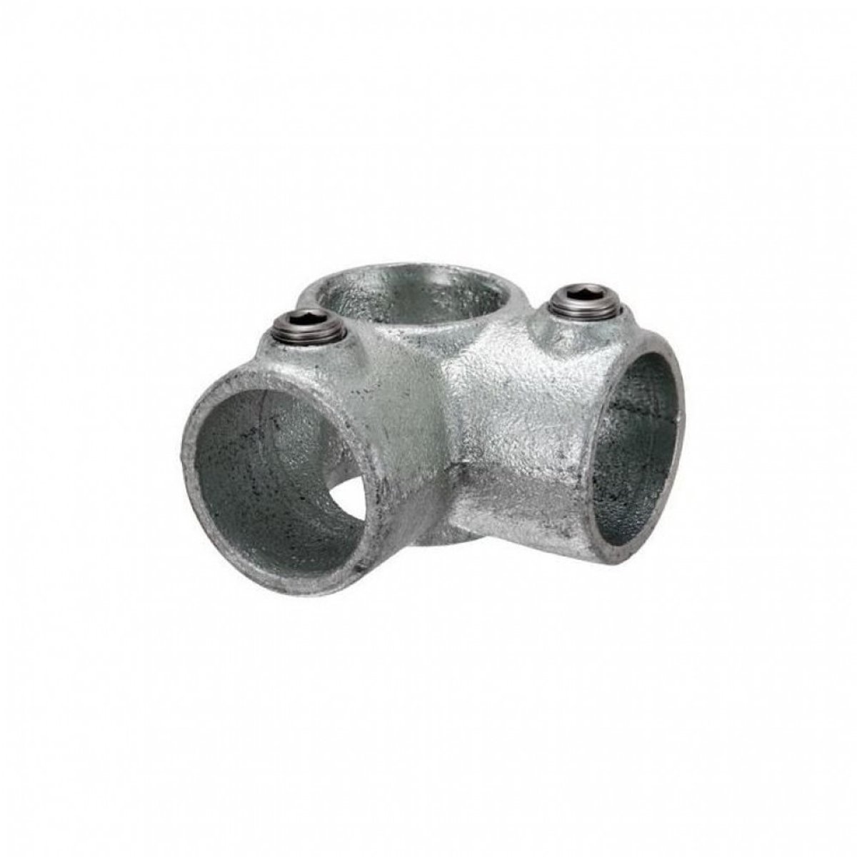 CanDo steigerbuis - hoek doorgang - ⌀ 42 mm - gegalvaniseerd - buisverbinder
