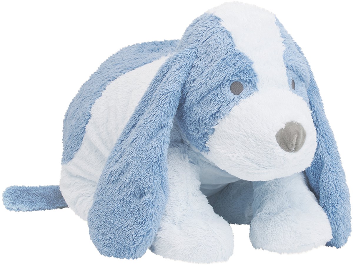 Happy Horse Big Hond Driver Knuffel - Blauw - Baby knuffel