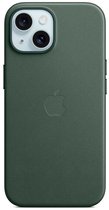 Apple FineWoven Case with MagSafe geschikt voor iPhone 15 - Evergreen
