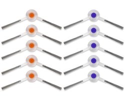 10 x zijborstel compatibel met Narwal Freo / Freo X Ultra Series - hoogwaardige vervanging