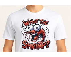 What the Shrimp - T Shirt - Cute - Sarcastic - GoodVibes - Sarcasm - Funny - Gift - Cadeau - Sarcastisch - SarcastischeVibes - schattig - lief - feelgood