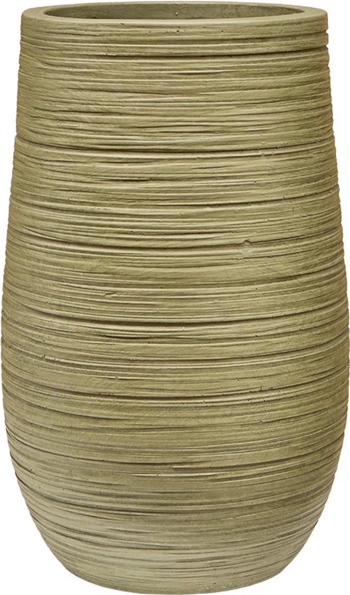 Baq Bloempot Dune Groen D 25 cm H 40 cm Opening 18 cm