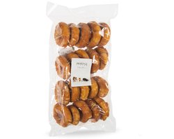 Petstyle Living Gepofte Ringen met Kip - Hondensnacks - 7,5cm - 20 Stuks - Donut Hond