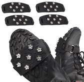 Schoenspikes - 9 noppen antislip-stijgijzers voor wandelen