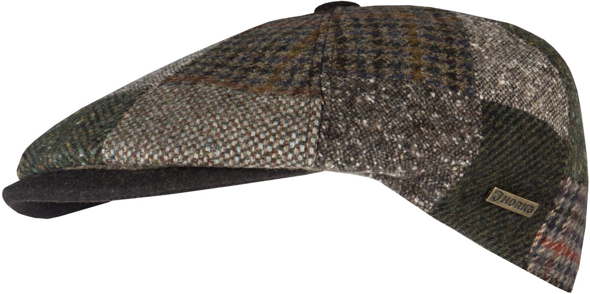 Zes-panelen baret HORKA Patchwork