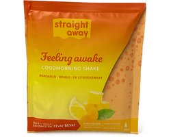 Straight away Hoogwaardige Volledige Complete Maaltijdvervanger -Ontbijt Maaltijdshake - Manderin Mango Lemon - 21 porties a 55gr - leuker, lekkerder en makkelijker afvallen!