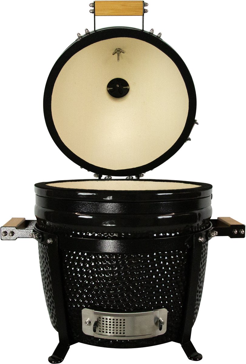 Inferno Compact Kamado Barbecue - Grilloppervlakte 34cm / 13inch - Zwart – foto 3