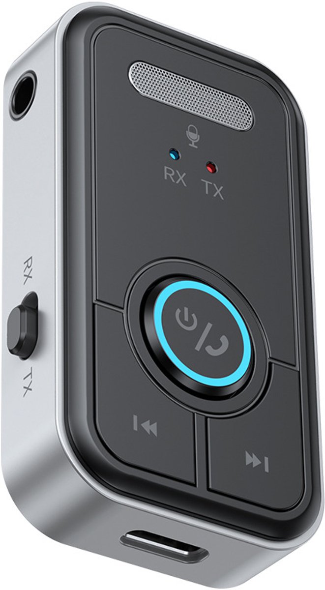 Bluetooth Transmitter & Receiver 5.4 - Handsfree Bellen, Muziek Streamen & AUX Adapter - 2 in 1 Draadloze Audio - Bluetooth Ontvanger van Baseus — afbeelding 4