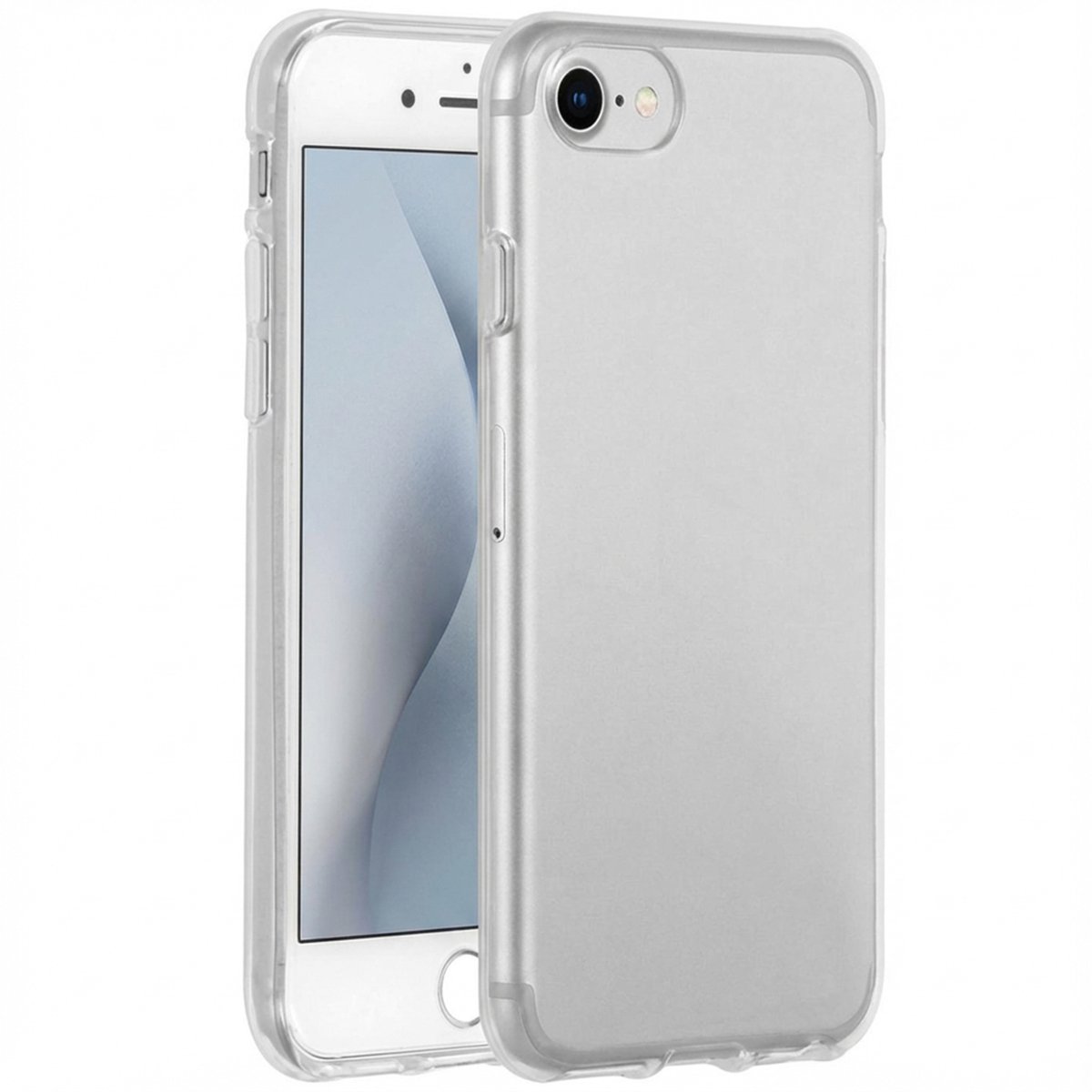 iPhone 8 Hoesje Transparant - iPhone 7 Hoesje - iPhone SE 2020 Hoesje - Iphone SE 2022 hoesje  - Accezz Clear Back Cover