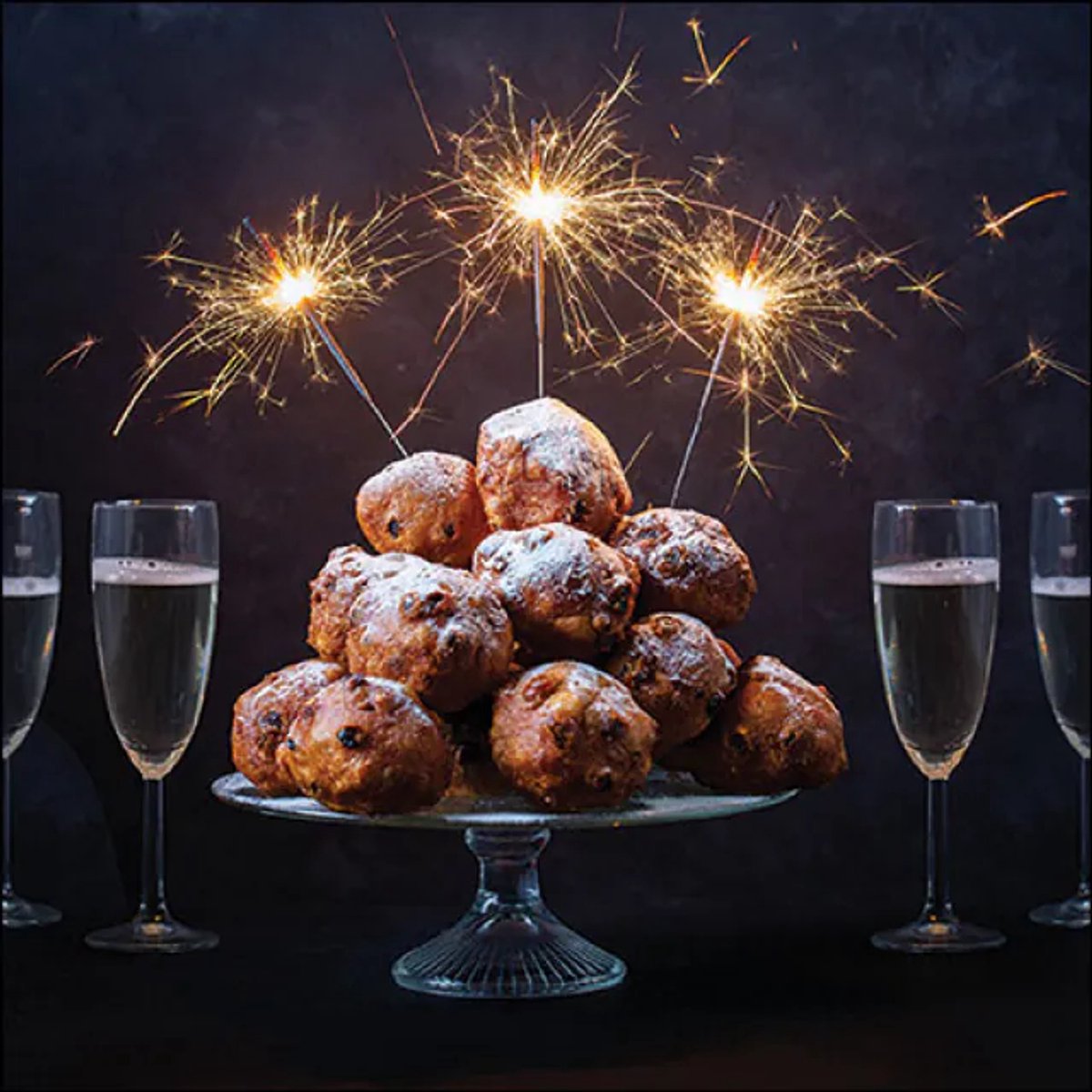 Ambiente - Servetten - 33 x 33 cm - Dutch Fritters