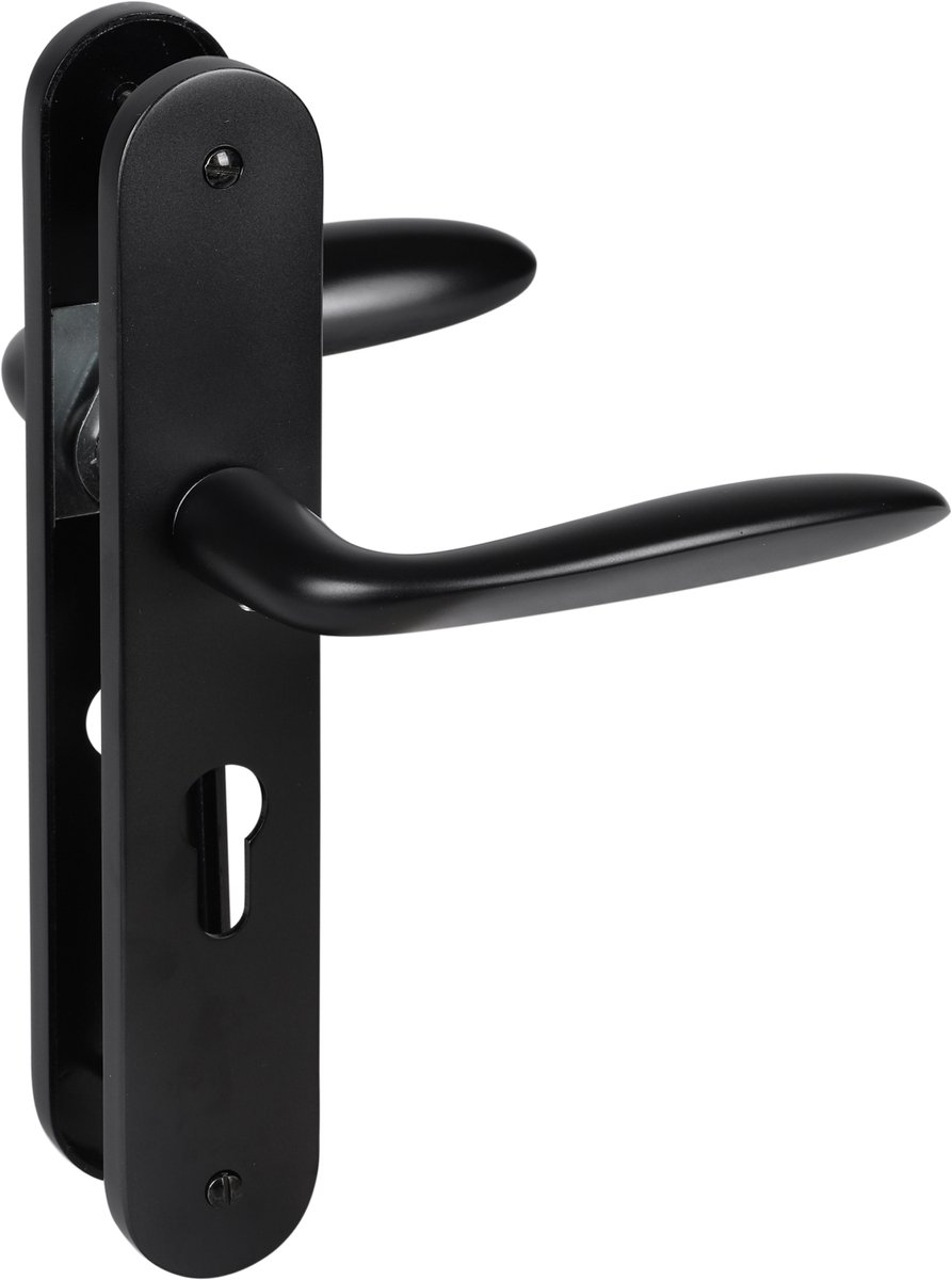 Impresso Lake kruk/schild - vierkant - PC55 - schroef - aluminium - zwart