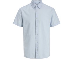 JACK&JONES - JJEBREEZE LINEN BLEND SHIRT S/S SN - Heren - Overhemden