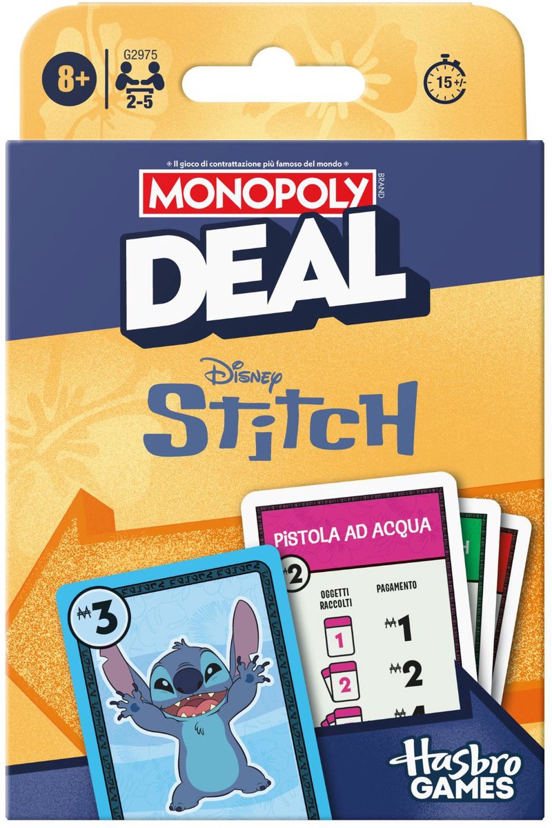 Monopoly Deal: Disney Stitch-editie, kaartspel, officieel gelicentieerd Disney-spel, kinderen van 8+ — afbeelding 7
