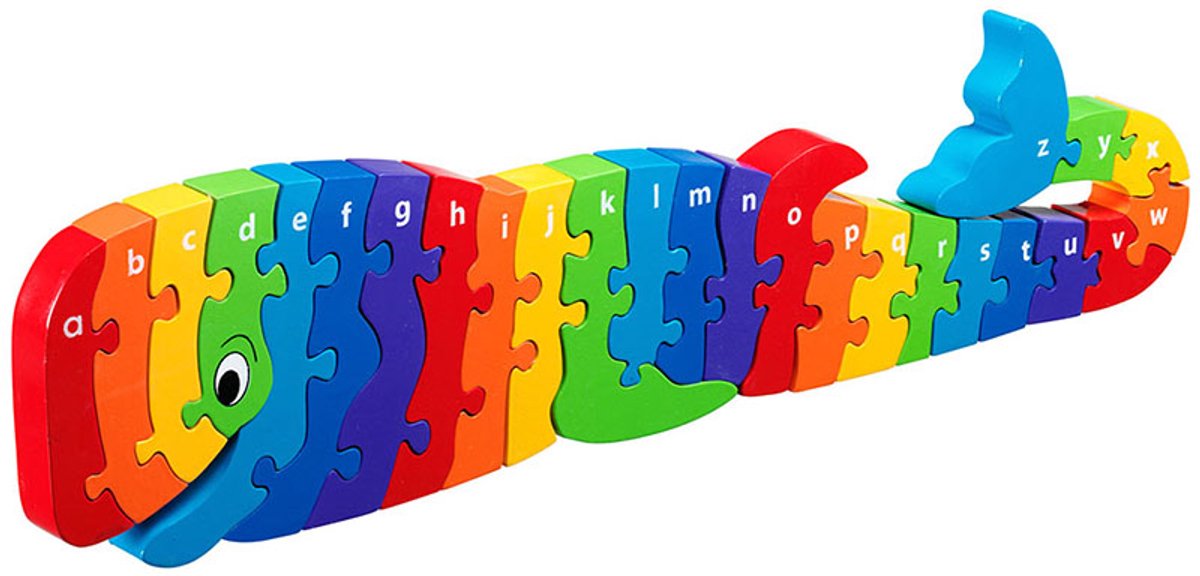 Puzzel walvis ABC