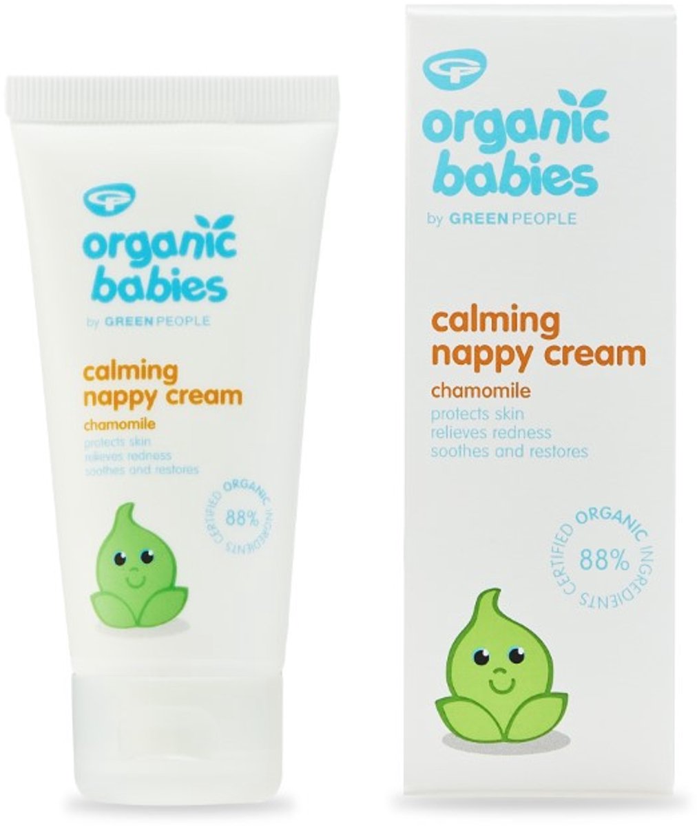 Green People - Calming Nappy Cream - Voor de gevoelige huid - Baby's - Luiercrème - 50ml