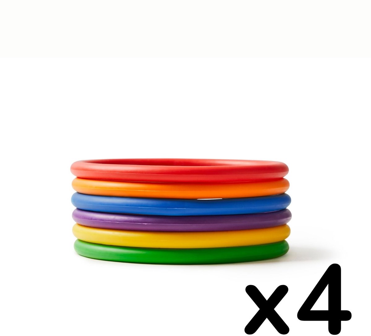 Gonge Activiteiten ringen - 24-delige set Speelringen - 16 cm - Voor binnen en buiten