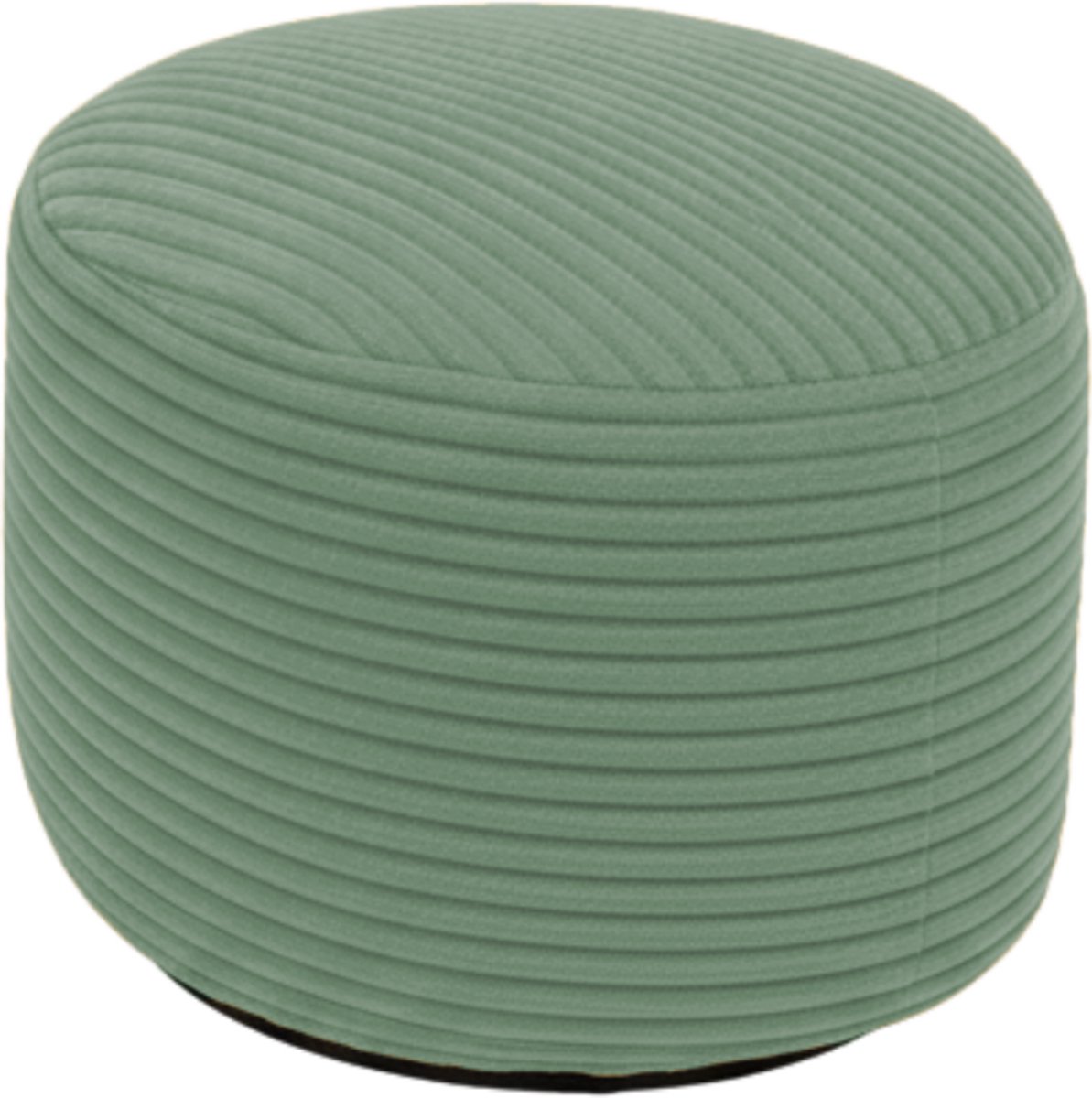 Bananair - Voetenbank - Afneembare hoes - Ribfluweel - 50x30 - Groen
