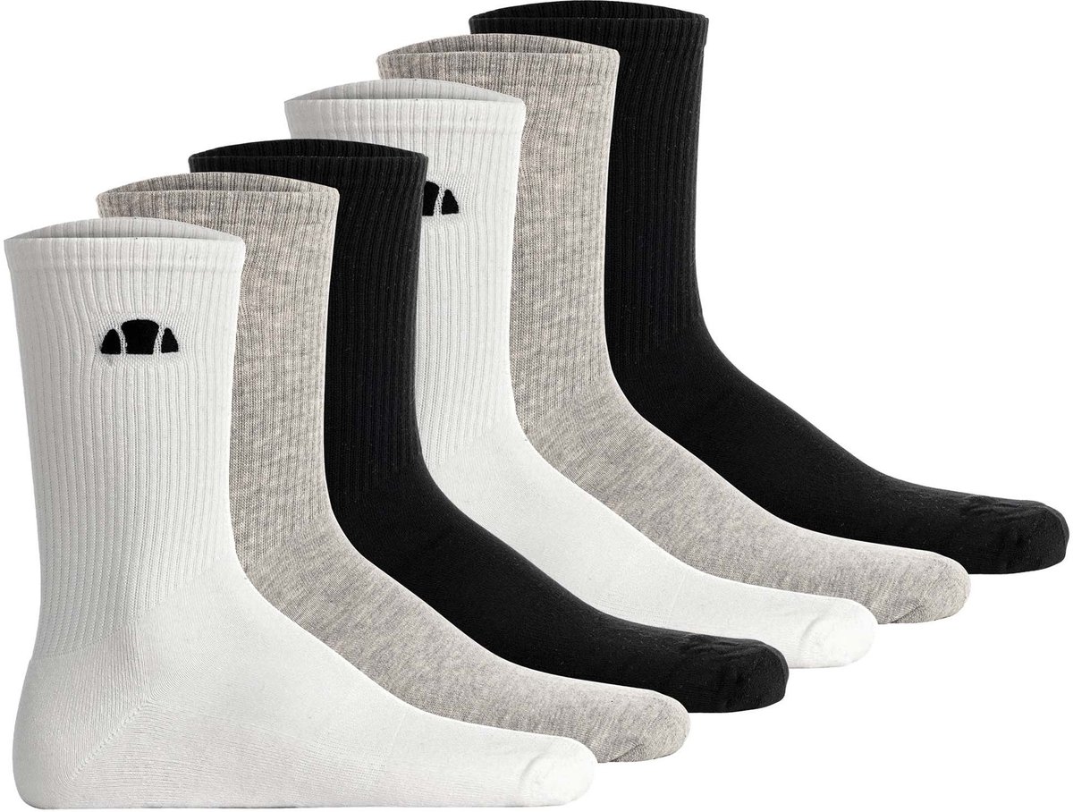 Ellesse Sokken ALACRE Crew Socks 6P Set van 6