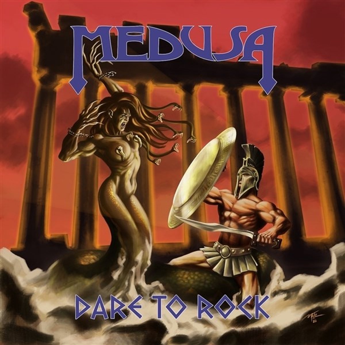 Medusa - Dare To Rock (LP) (Coloured Vinyl)