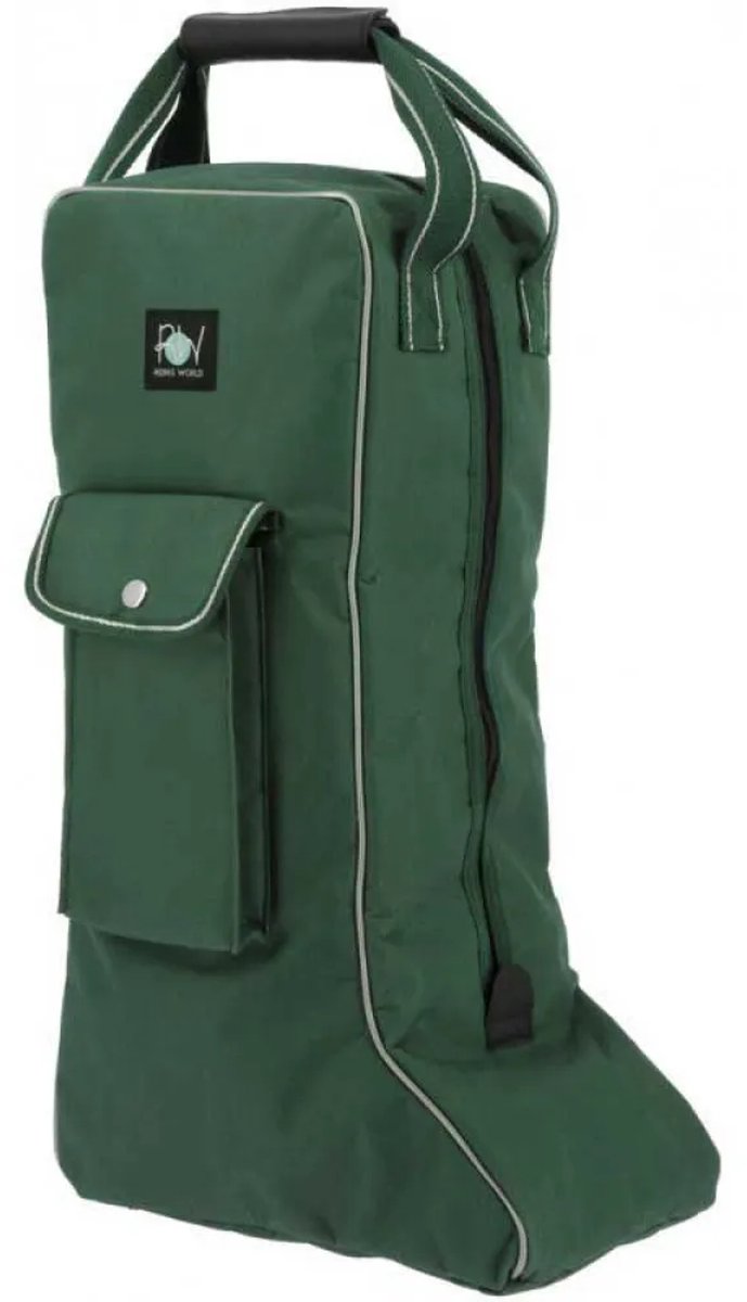 Riding World Rijlaarzen Tas Groen