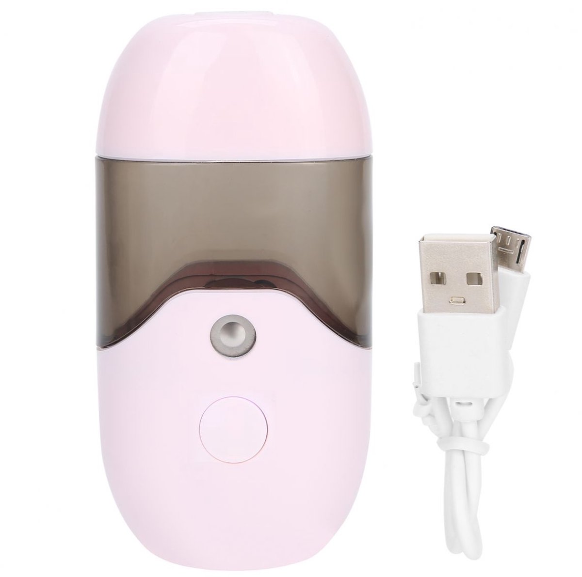 longziming -Draagbare Gezichtsvernevelaar 50 ml – Hydraterende Mist Spray – USB Oplaadbaar – Mini Handverstuiver voor Thuis & Onderweg