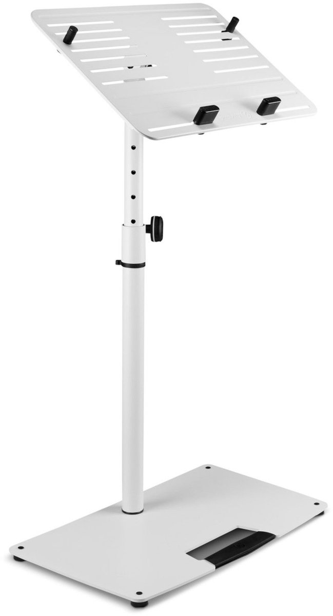 Gravity GLTST02W Universal Laptop Stand with Adjustable Holding Verstelbare universele laptopstandaard
