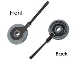 Zijborstel geschikt voor Shark ION Robot R85 RV850 S87 R750