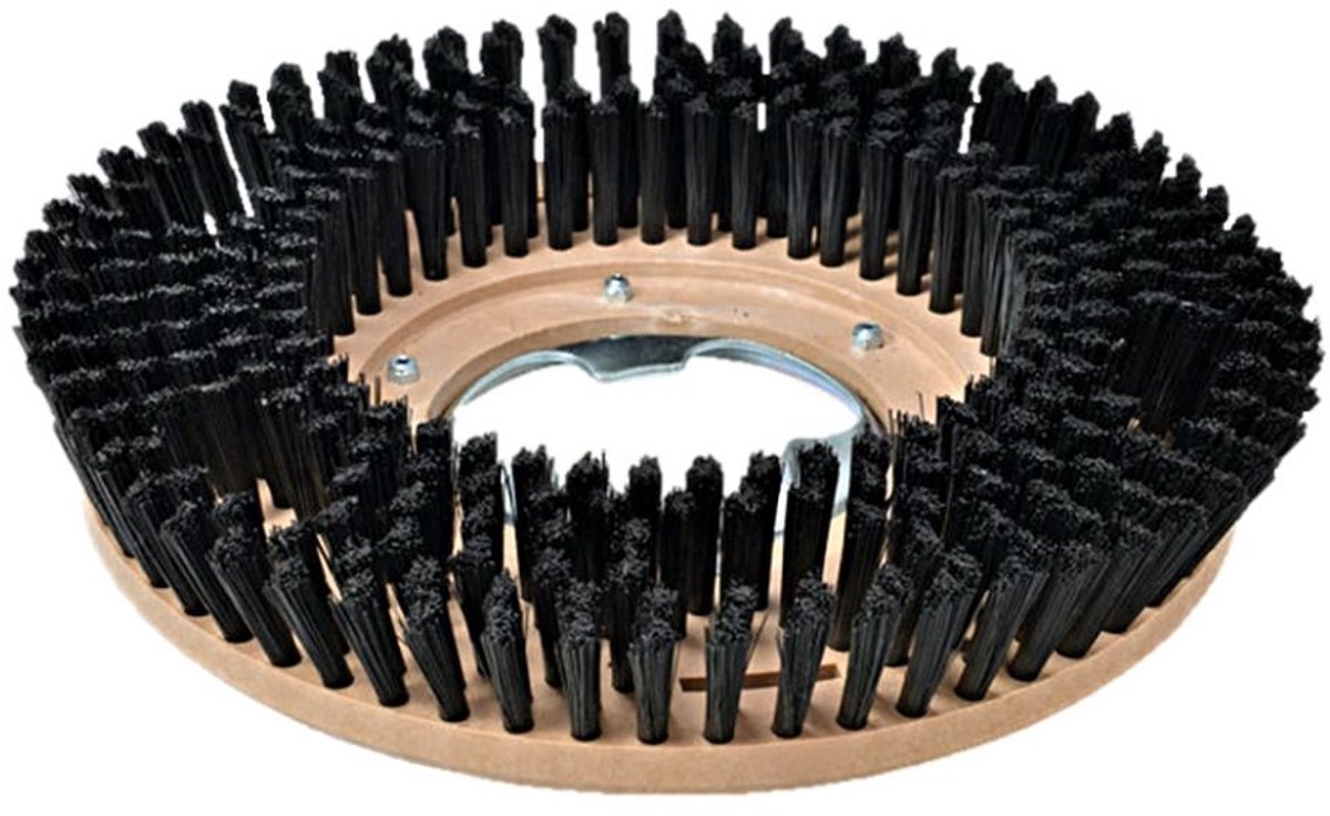 Schrobborstel Nylon 33 CM. Voor 13 inch schrobmachine.
