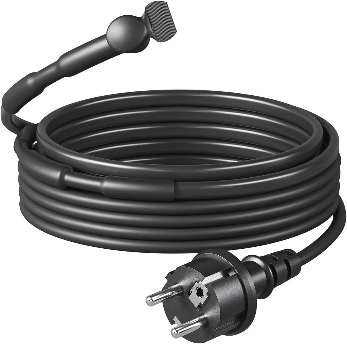 Verwarmingskabel 230V met Thermostaat - 2M Vorstbescherming en Waterdichte Verwarming