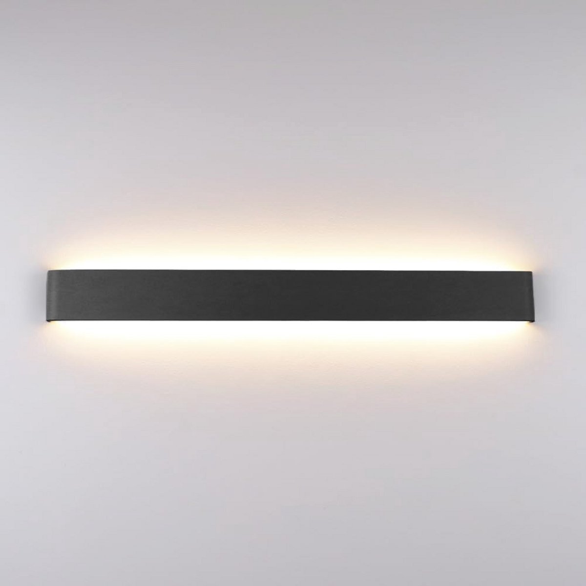 Moderne Led-wandlamp voor Binnen - 30 W, 3000 lm, 91 cm, Warmwit 3000 K, Zwart