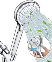VITASENSE® Douchekop met 6 Sproeistanden en Hoge druk - Doucheset Regendouche - Waterbesparende Douchekraan - Chroom