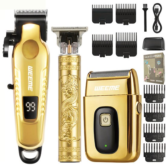 tondeus - Scheerapparaat - baardtrimmer - 3-delige - tondeus - €39,99